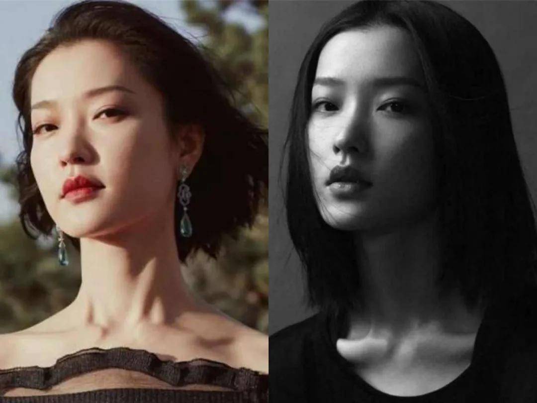 英气|顶级骨相组合风格!神似林青霞的当红小花靠它整的?