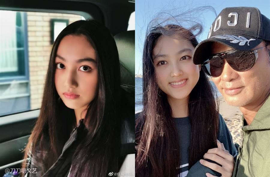任达华15岁女儿长腿逆天,美貌不输明星