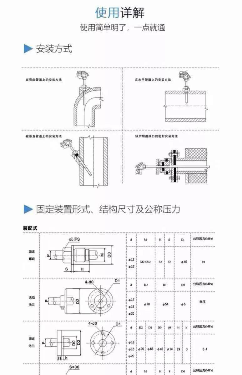 一体化温度变送器的安装方法与主要详情以及主要用途