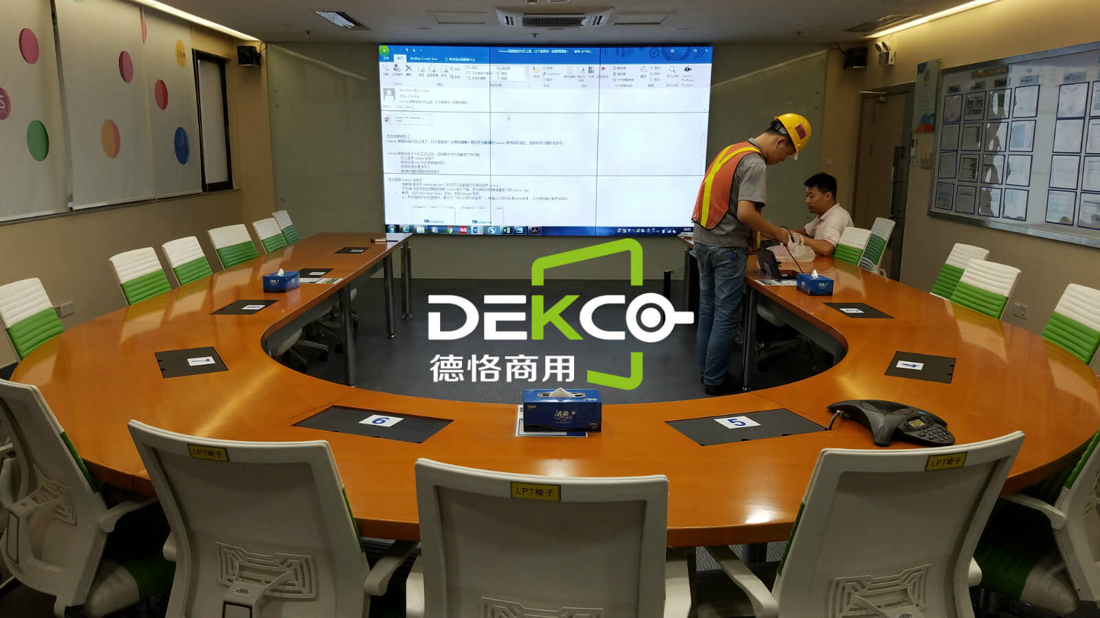 DK-mini|会议室多台笔记本电脑画面任意切换无线投影到显示屏上