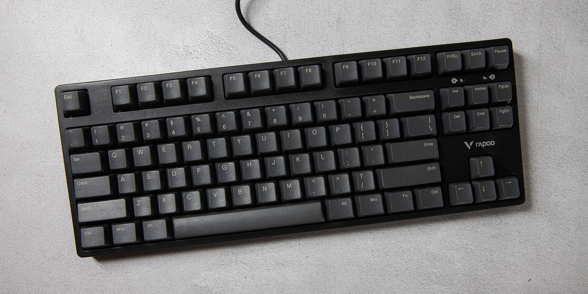 扎实 平淡 简约-雷柏V860机械键盘上手记