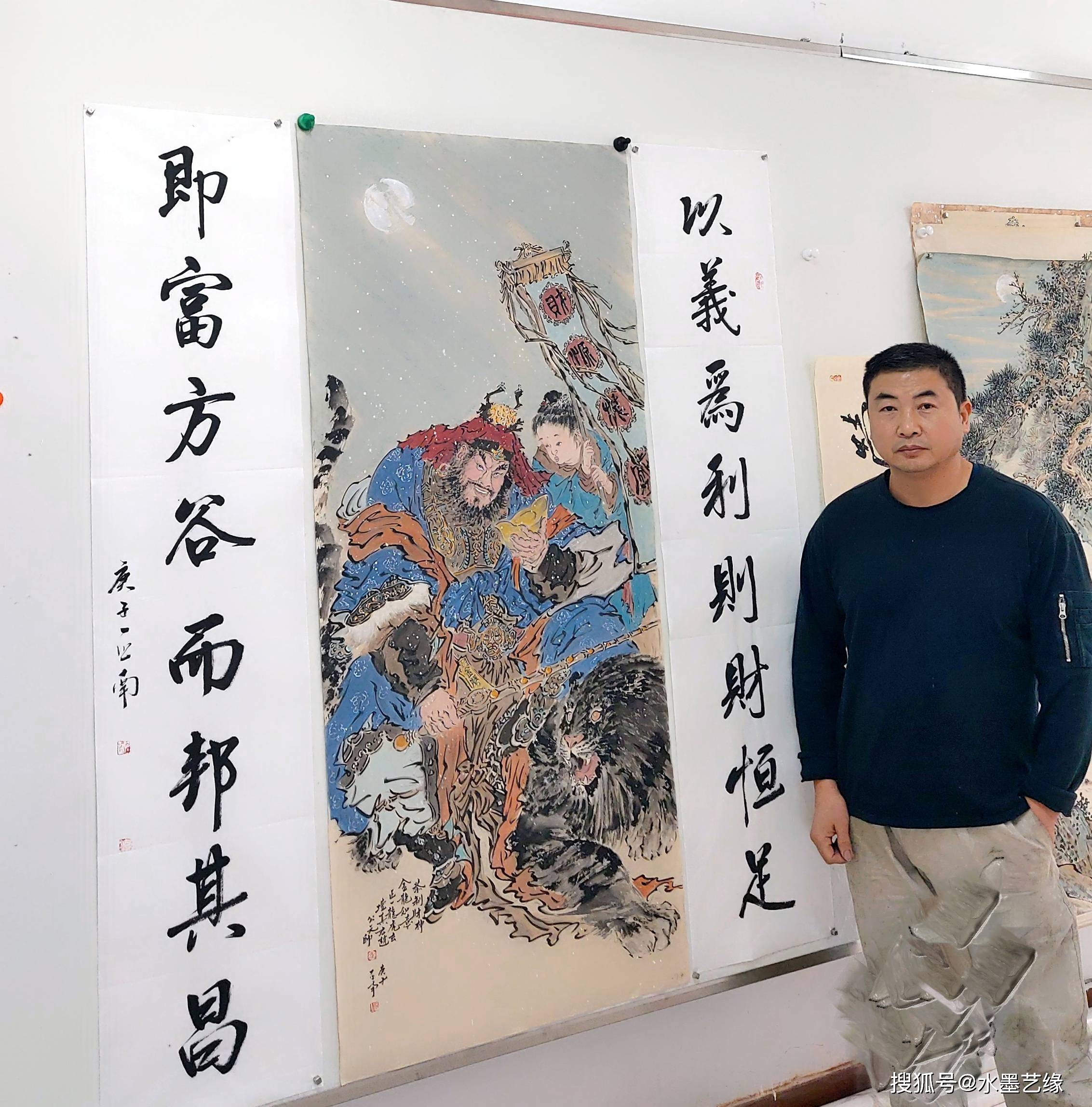 未来之星—当代著名画家李亚南书画作品欣赏_中国