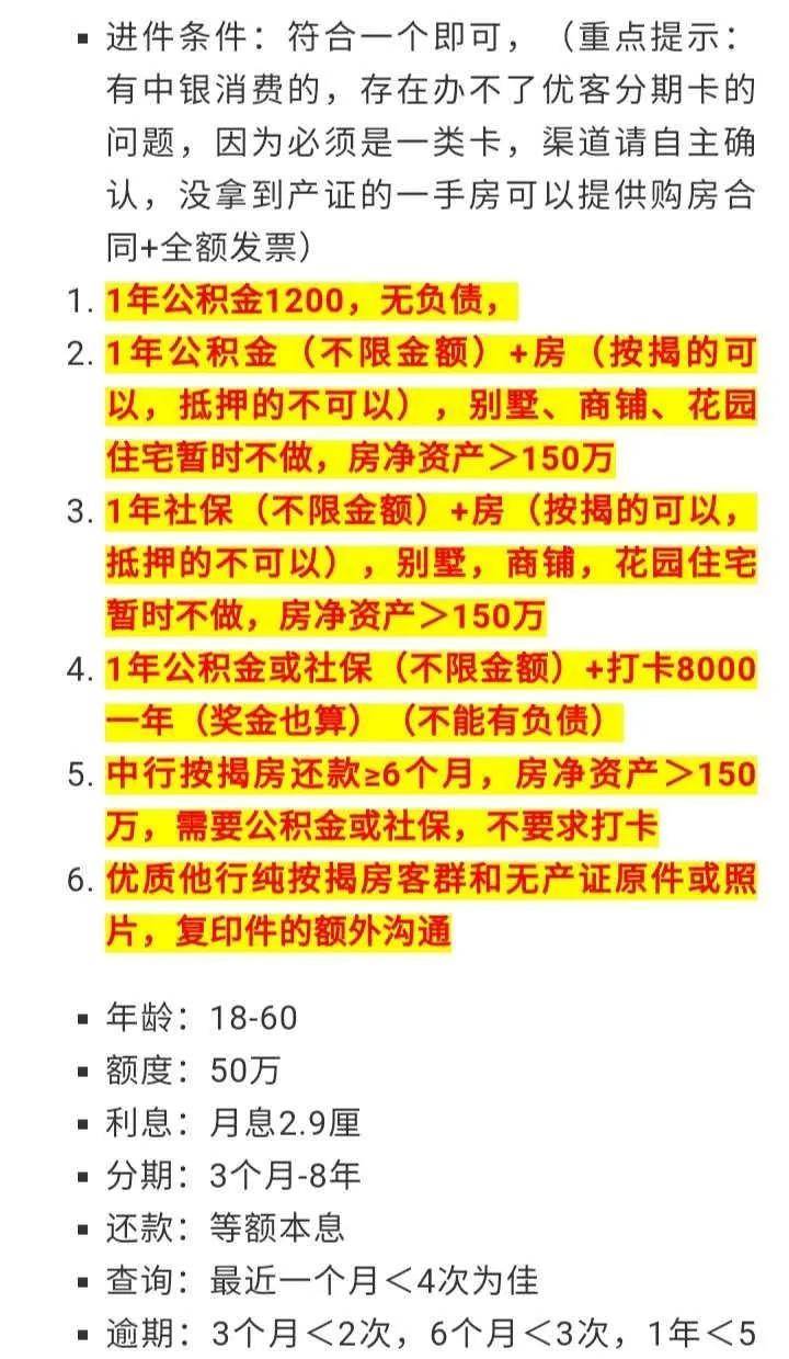 中银信用卡外包机构：信用卡贷款成首付贷“马甲” 规避30万个人消费信贷限额