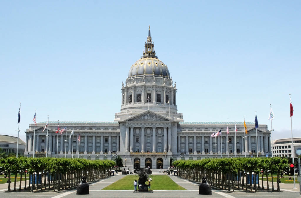 美国旧金山市政厅参观考察无与伦比的艺术殿堂