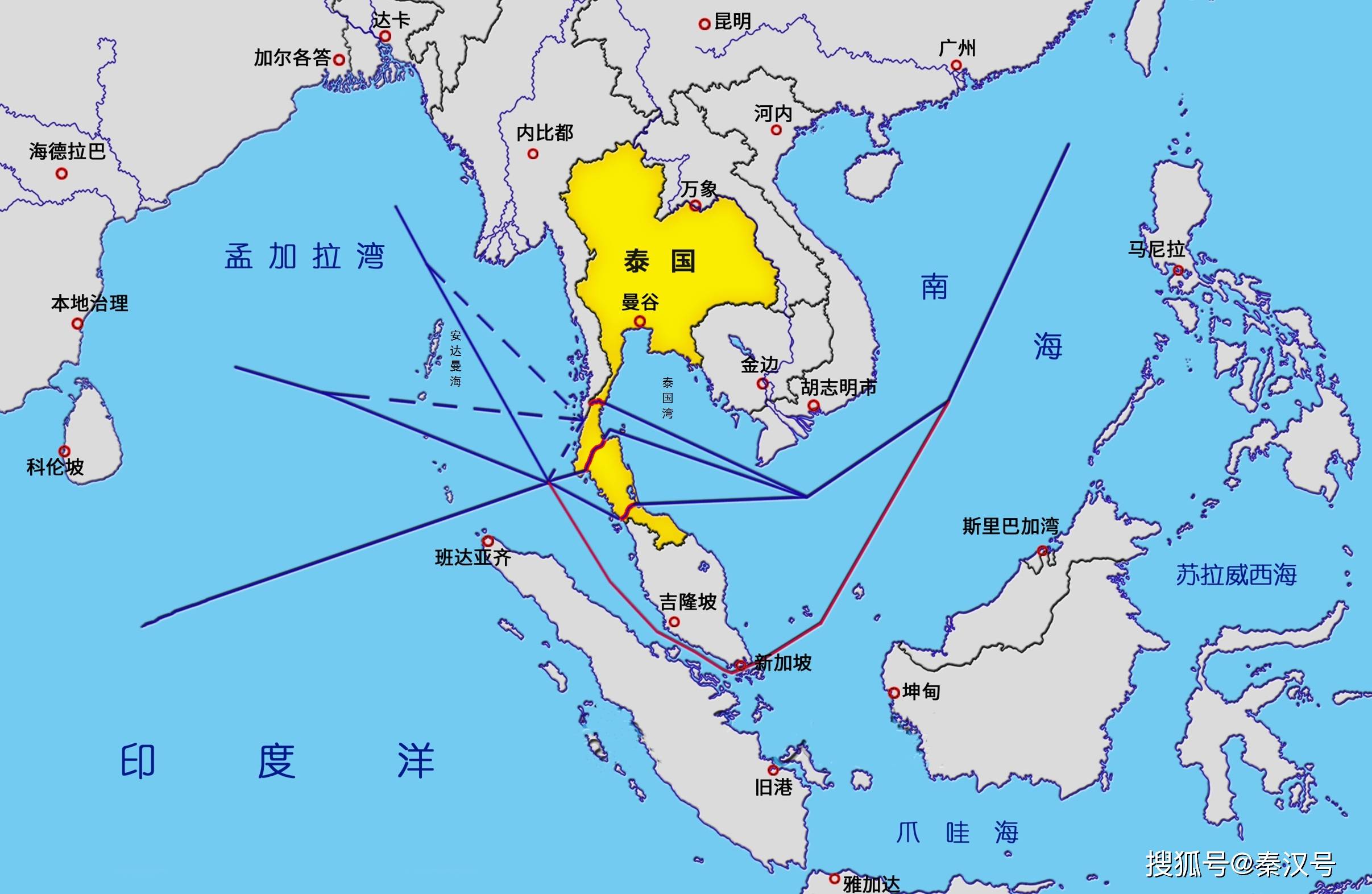 克拉运河:一条黄金水道,也许永远都不会开建,泰国有顾虑