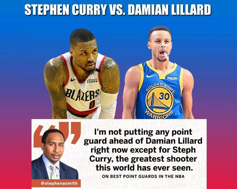 NBA名嘴：库里第一控卫，利拉德第二控卫！