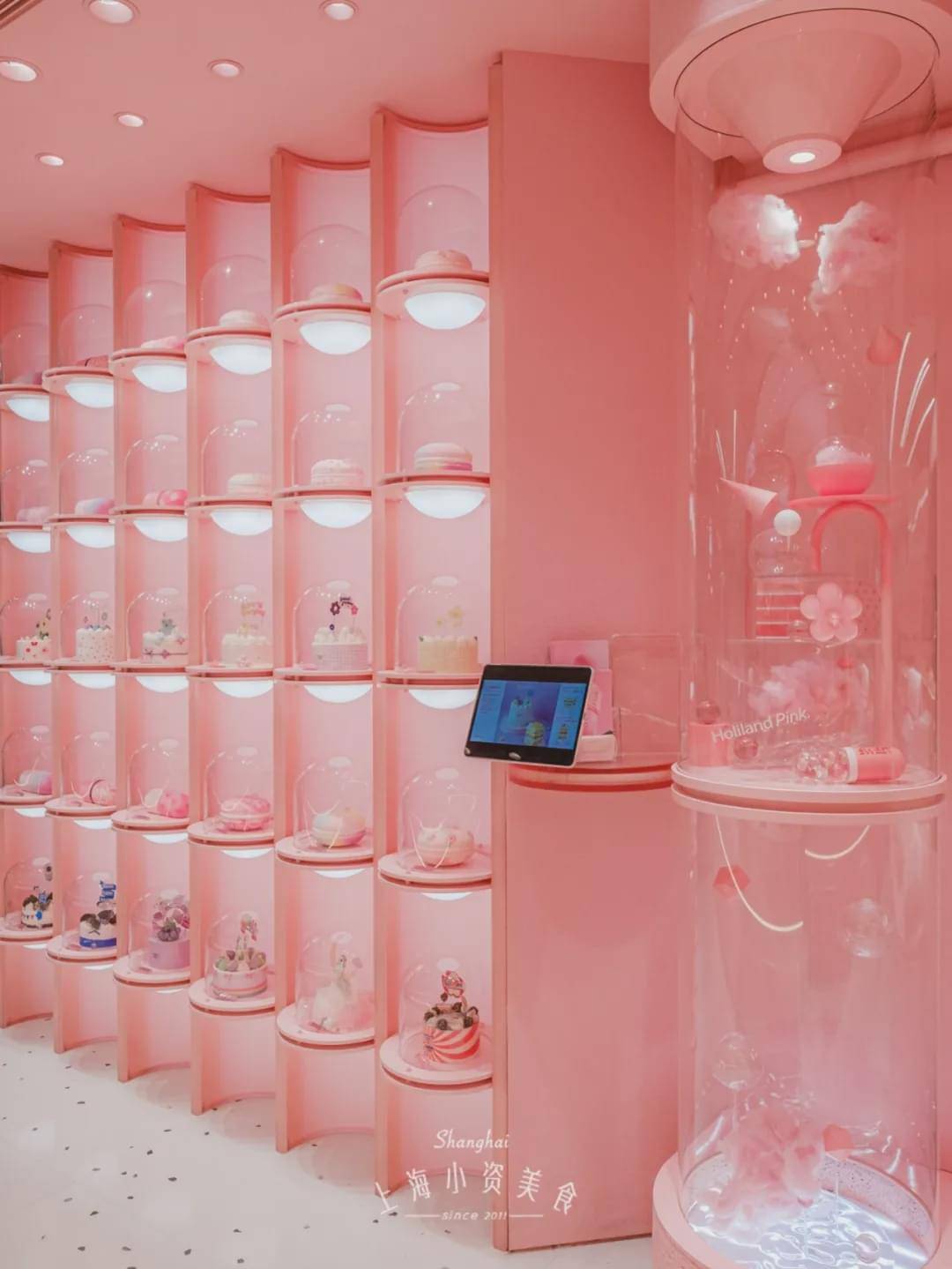 魔都首家好利来pink主题店空降美罗城