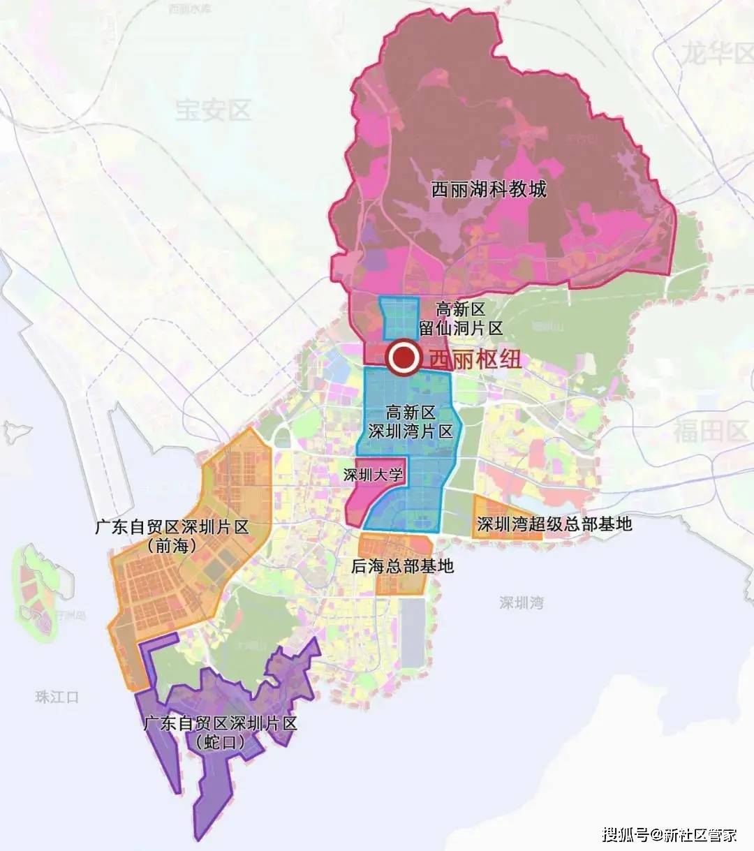 6地铁加持的西丽,将引爆人口红利?_南山区
