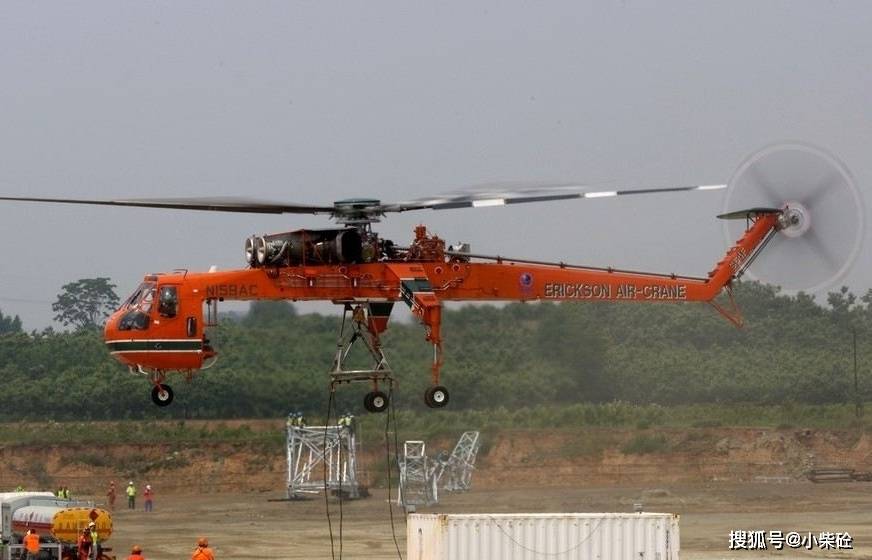 高空吊车——西科斯基s-64_直升机