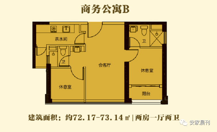 易租易售,回报率高;政策红利窗口,稀缺产品 龙光玖龙台公寓户型鉴赏 6