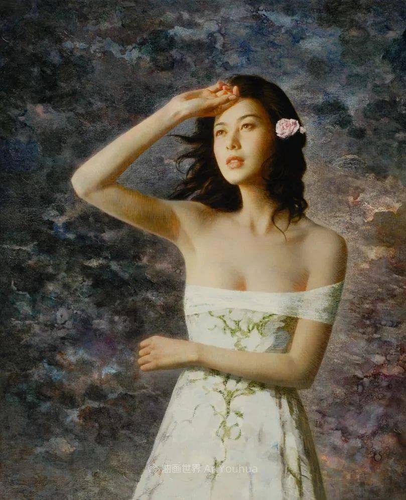 中国油画家谢楚余女性人物油画作品赏析_搜狐网
