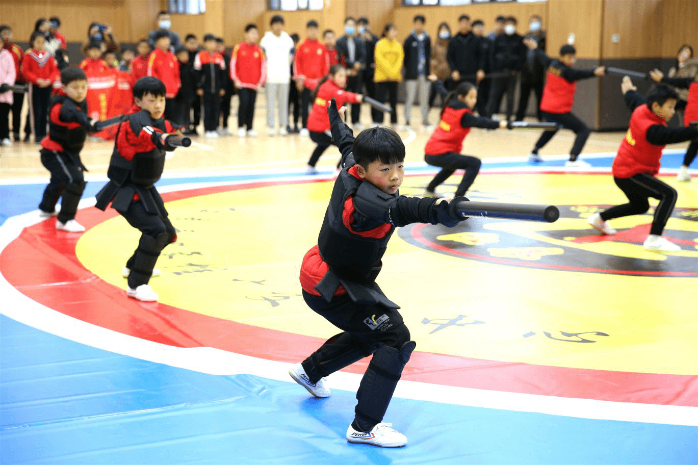 2020年首届红拳短兵对抗赛于11月21日在西安第二十一小学举办