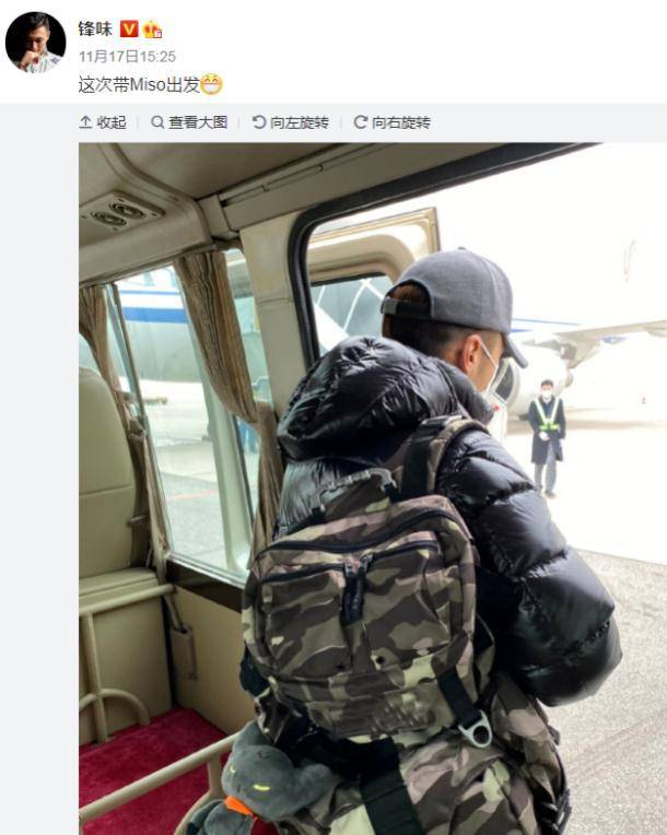 王菲返京当天谢霆锋带猫离开,知名娱记再发声:两人已分手