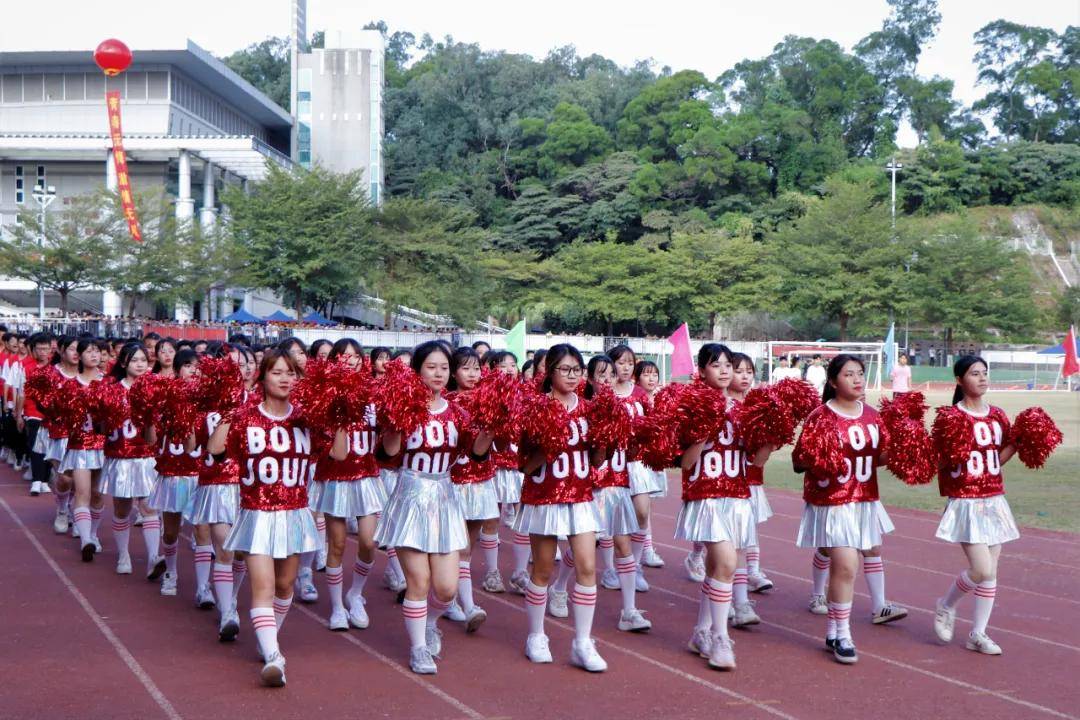 大学生运动会!酷炫造型,青春无限