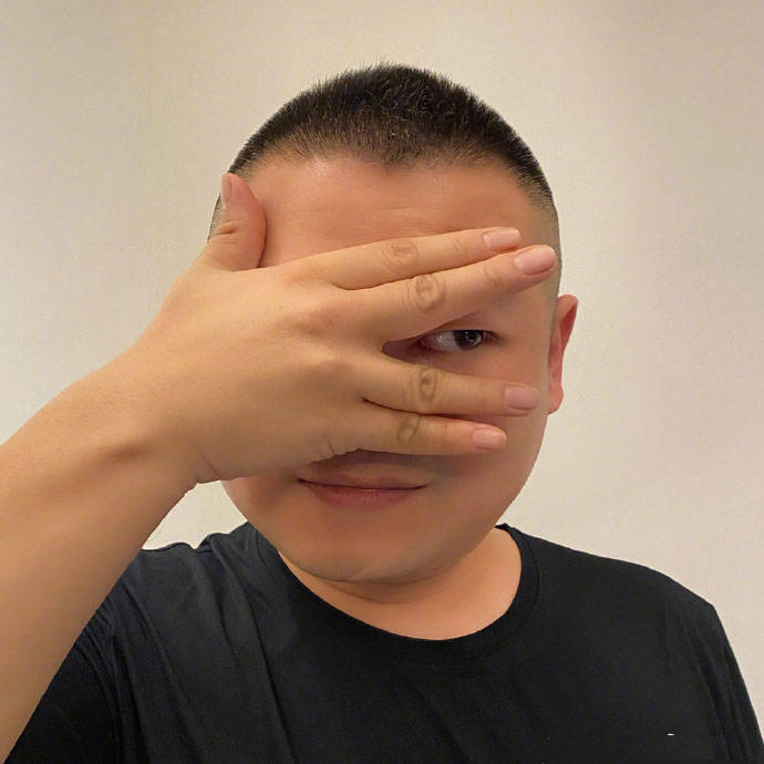 岳云鹏晒自己新表情包,第二张像胖版哪吒,头裂照网友帮他缝住了