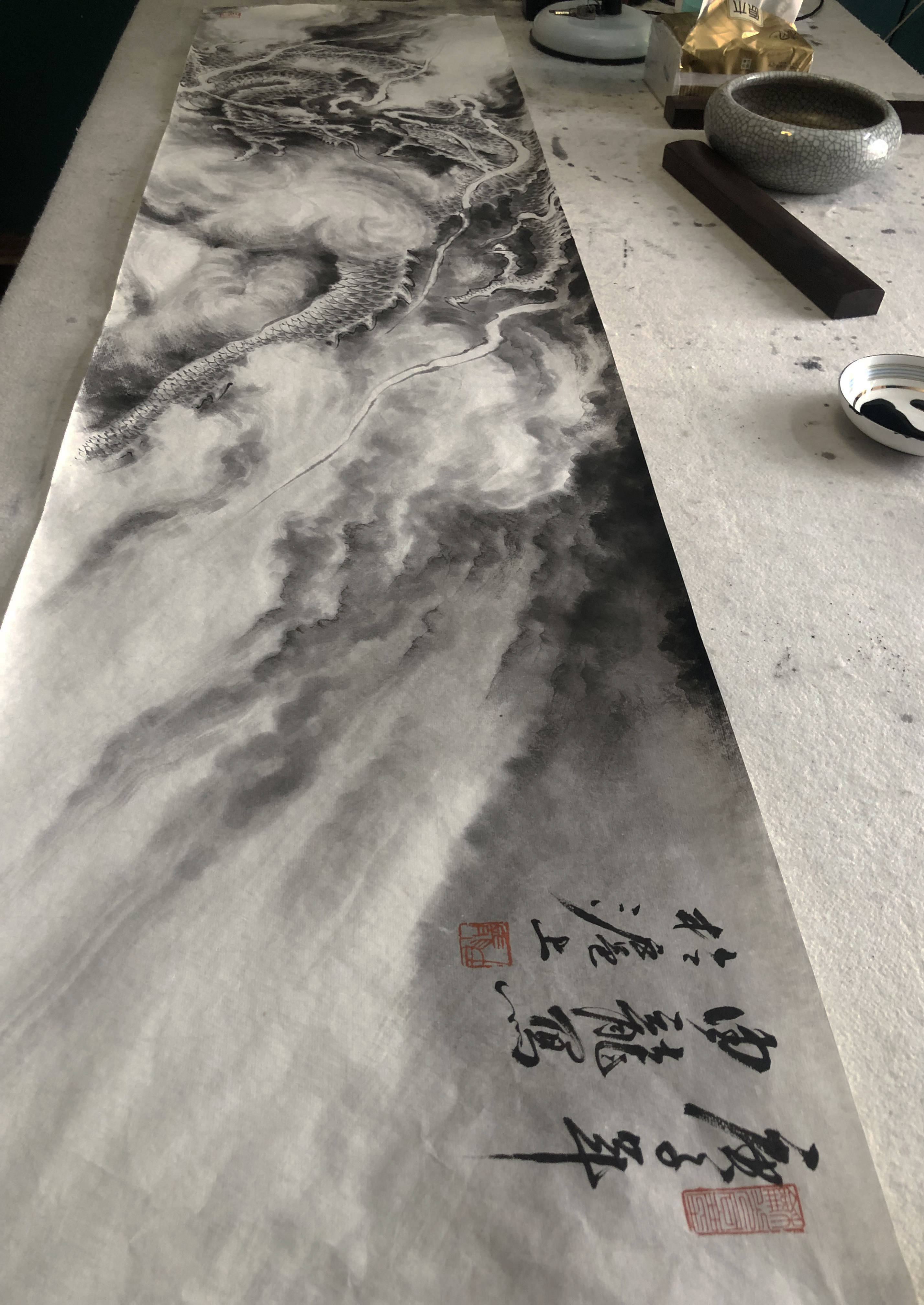 中国龙绘画造型研究——画龙师由龙