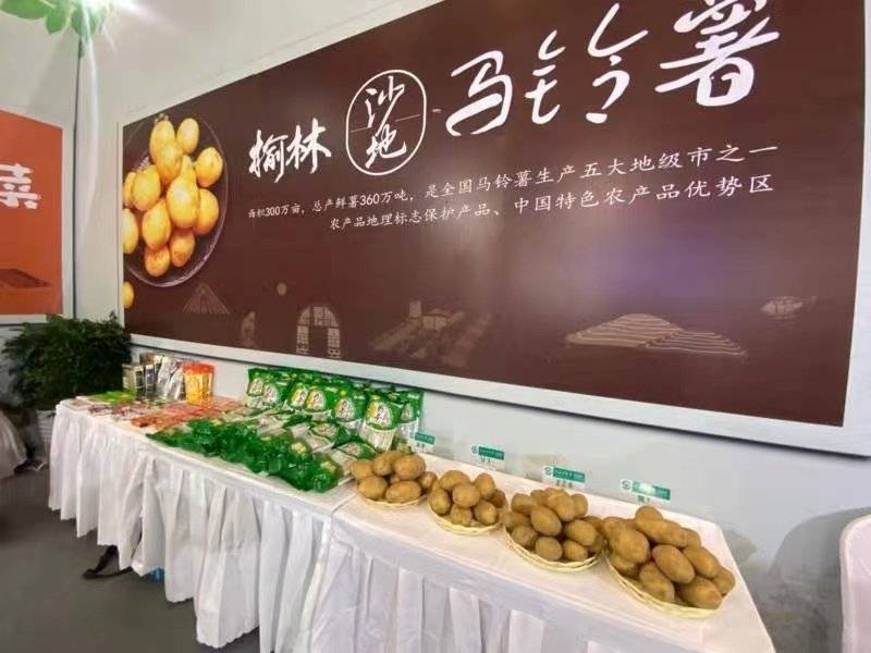 旬阳飞跃工贸,陕西集味食品公司等8家企业集中展示了安康市特产"富硒