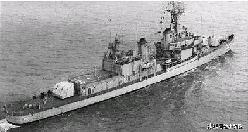 原创二战末期海上保镖基林gearing级通用驱逐舰