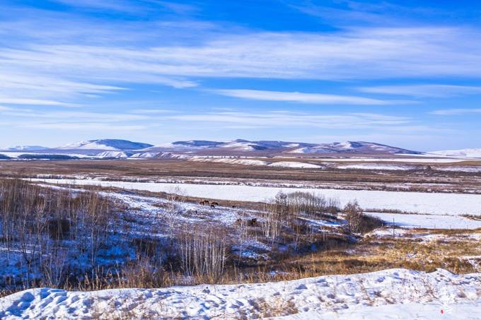 内蒙古有一条中俄边防公路，沿途风景如画，深受自驾人的喜爱
