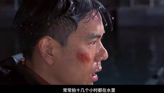彭于晏水下拍戏坚决不用替身，水温7度双眼冻到