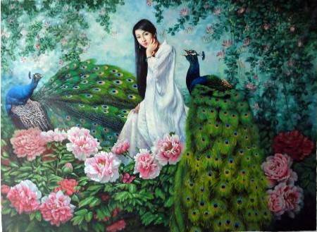 图片[7]-美轮美奂——中国油画中的古典美女人物-魔性次元
