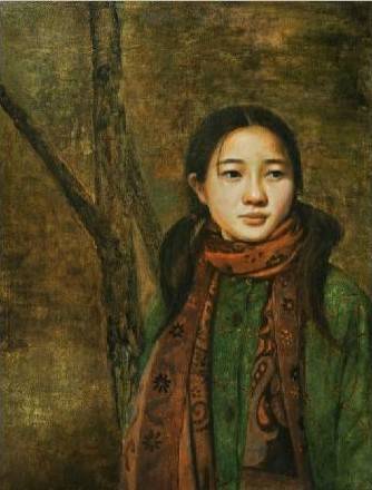 图片[6]-美轮美奂——中国油画中的古典美女人物-魔性次元
