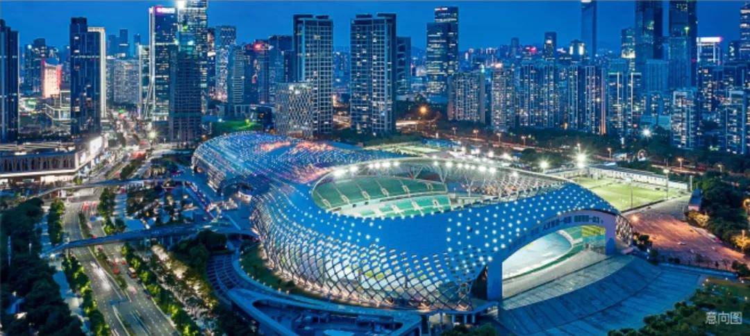 深圳湾体育中心(春茧)意向图以国内首个5g全覆盖体育场馆的优势