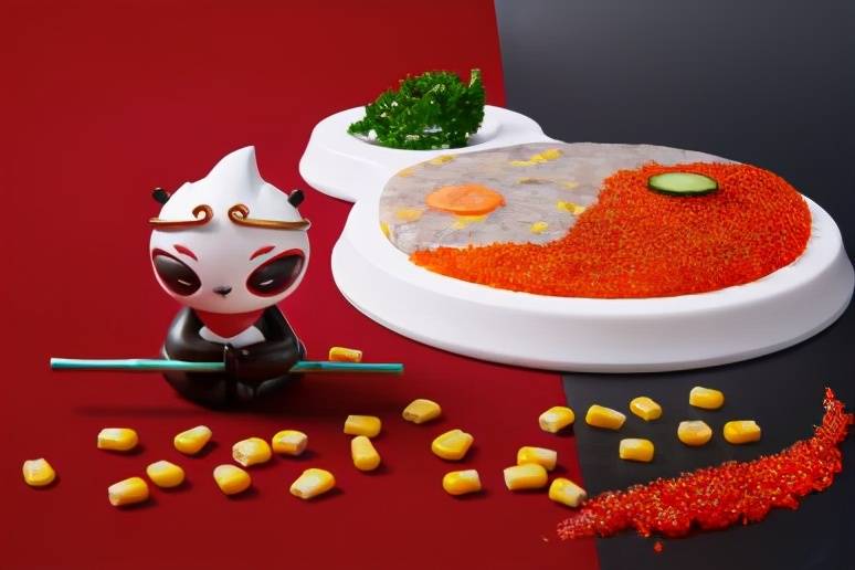 蜀大侠全新虾滑菜品:太极双滑