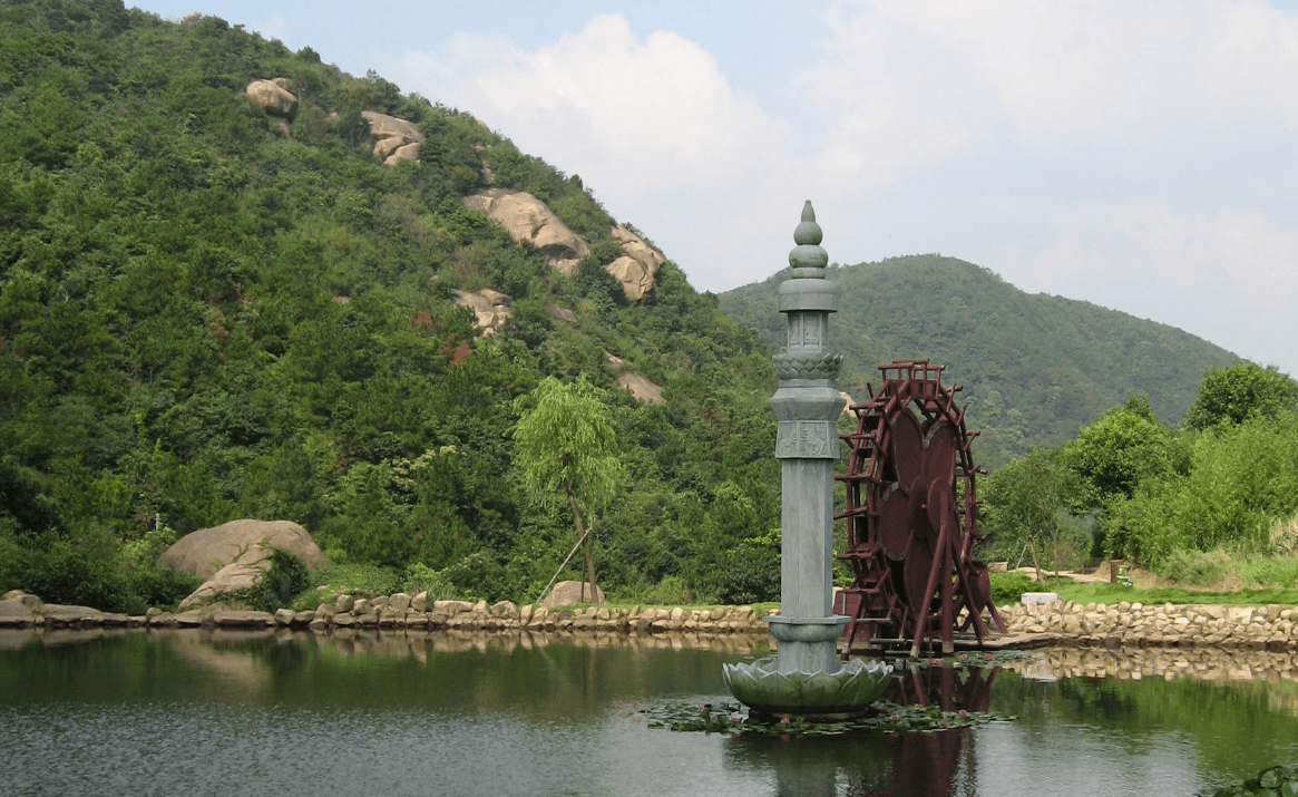 慈溪五磊山景区夏景