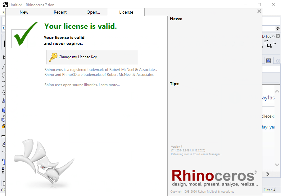 犀牛软件下载 rhino 7.1.20343.09491