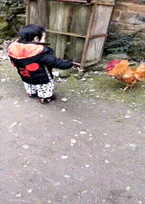 搞笑gif段子:妹子你这么调皮,学长知道吗?