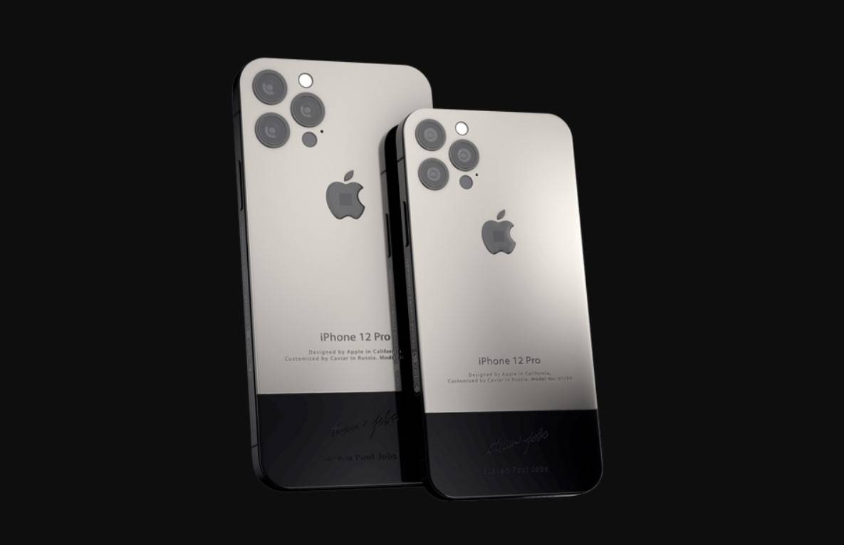 乔布斯|Caviar 推出乔布斯纪念版 iPhone 12 Pro：售价四万起步