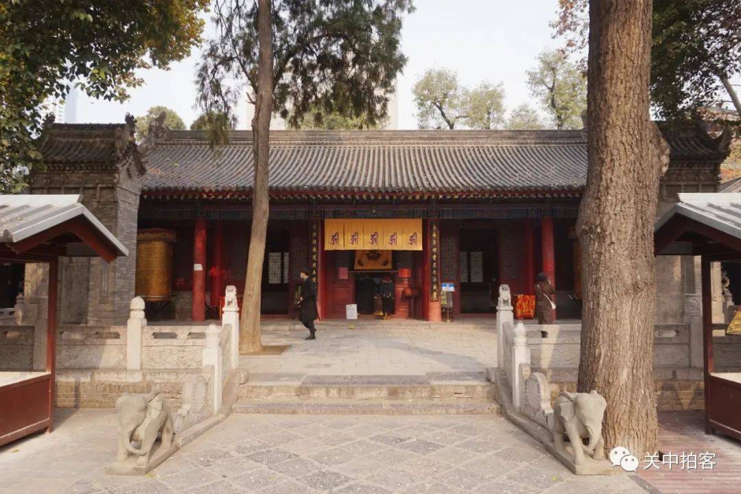 原创西安大兴善寺中国佛教密宗祖庭