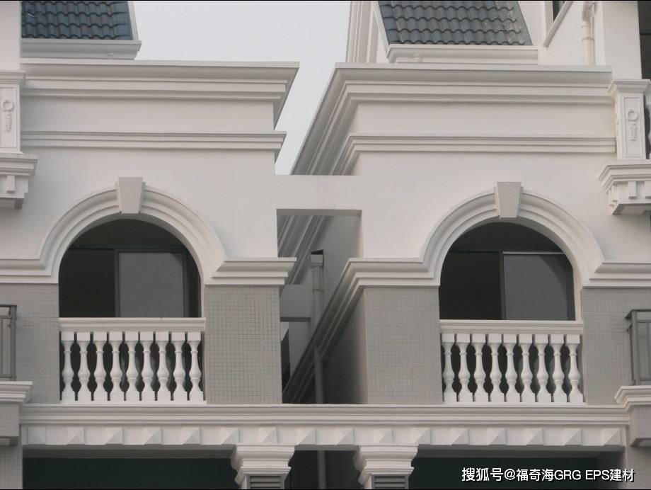 eps线条和欧式构件的五个特征,助力外墙建筑装饰