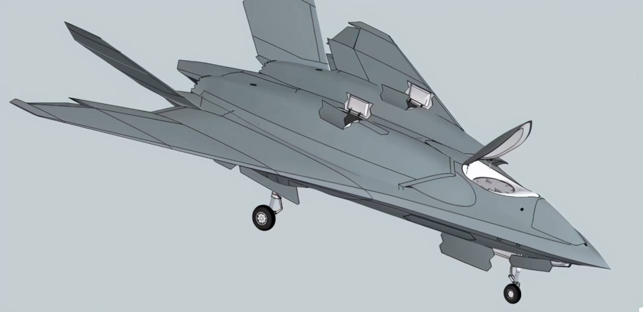 原创国产垂直起降战斗机有望弯道超车未来或上076外形十分科幻