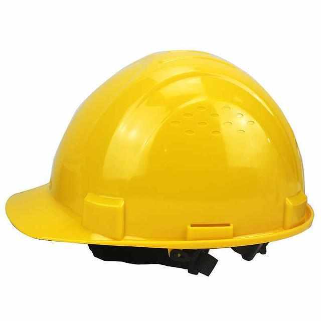 戴黄色安全帽都是普通工人,我国大部分工地工人均佩戴黄色安全帽.