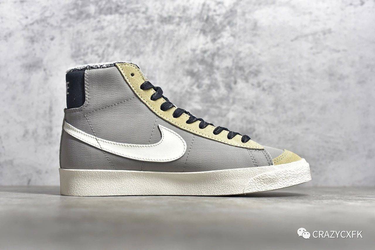 耐克nike blazer mid 1977 vintage dc5269-033 灰粽开拓者板鞋