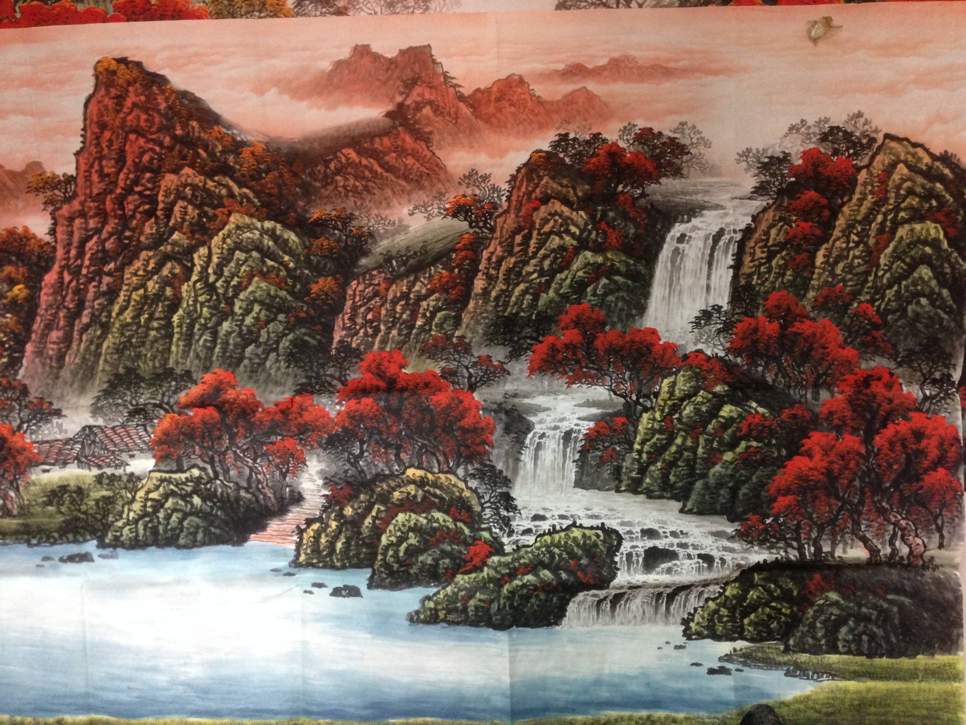 墨宇著名山水画家(周卡)当代山水界的黑马稳健收藏
