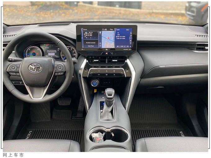 丰田新“大RAV4”实拍!拿2.5L混合动力E-CVT来说,国内的方案已经确定了