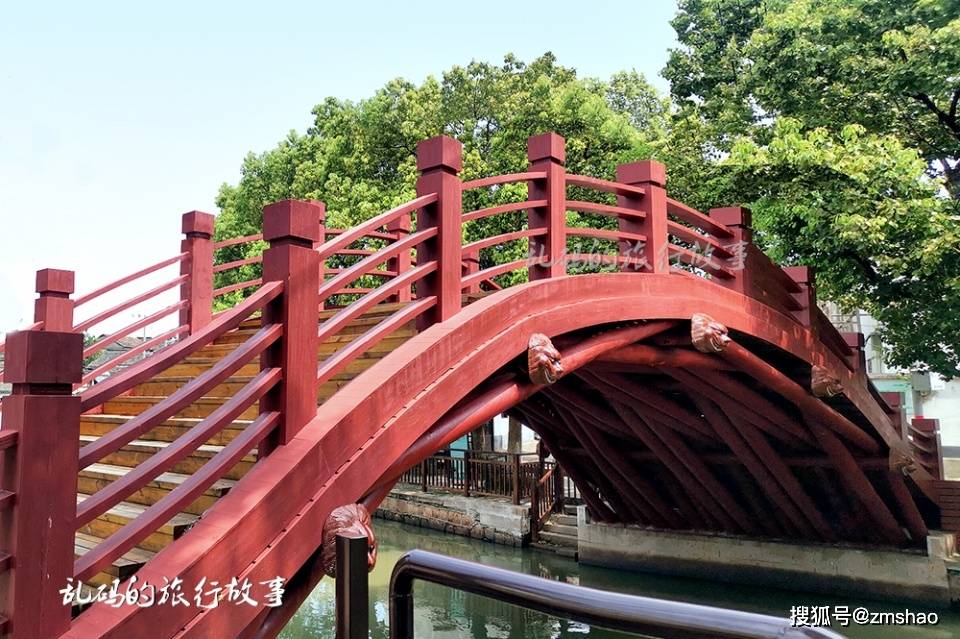 上海古桥最多的古镇 被誉"江南第一桥乡" 贯木拱桥国内仅此一座