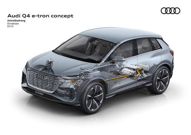 奥迪q4 e-tron概念车竟在雪地测试,这车要步入量产?