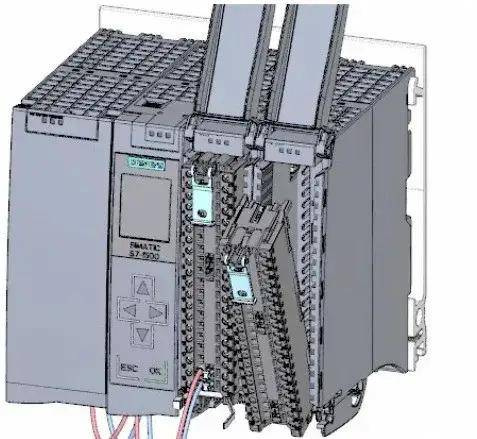 simatic s7-1500控制器硬件安装接线图完整版