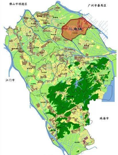 2021中山各镇gdp_中山各镇区学校分配图(2)