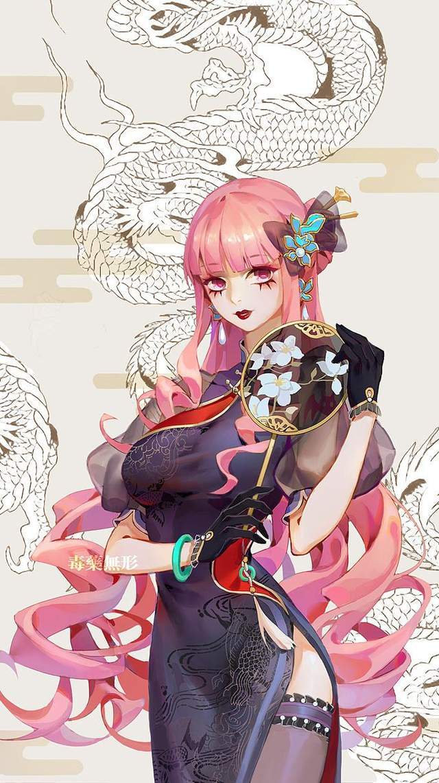 国风版《海贼王》,路飞像上海滩霸主,女帝娜美旗袍装娇艳欲滴