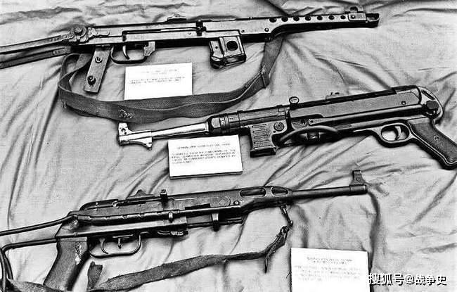 原创二战德国一代经典mp40冲锋枪的低射速长期被诟病但并非缺点