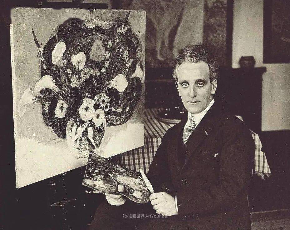比利时画家莱昂·德·史密特集发光派、印象派、点画派和表现主义于一身的大师 