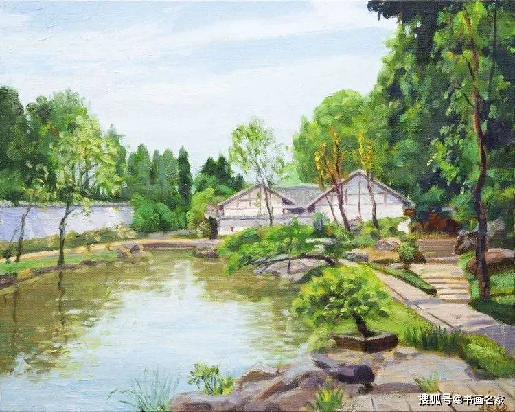 艺术中国双年展中国田园风景画派作品展