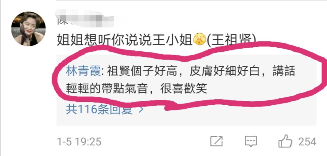 林青霞讲圈中好友:王祖贤爱笑、梅艳芳有义气...
