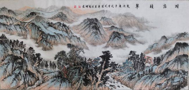 画家刘辉—传统山水的追求者_作品