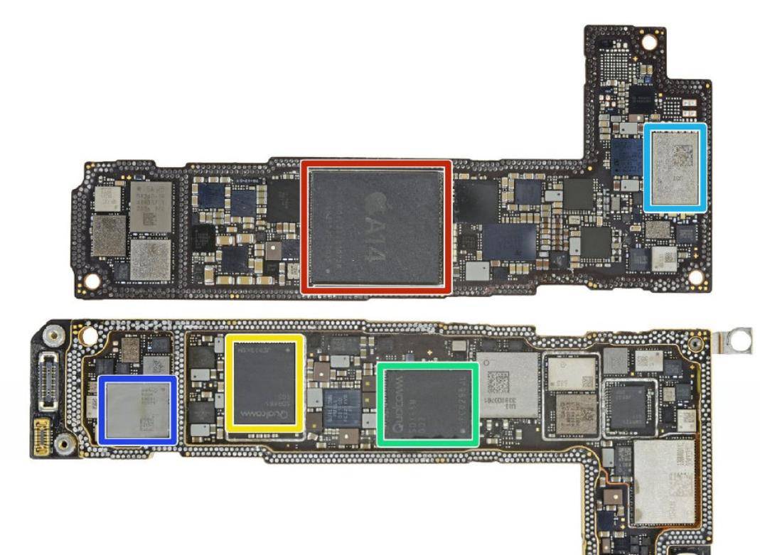 原创iphone12和pro内部构造几乎一样,少一个镜头,用塑料做填充!